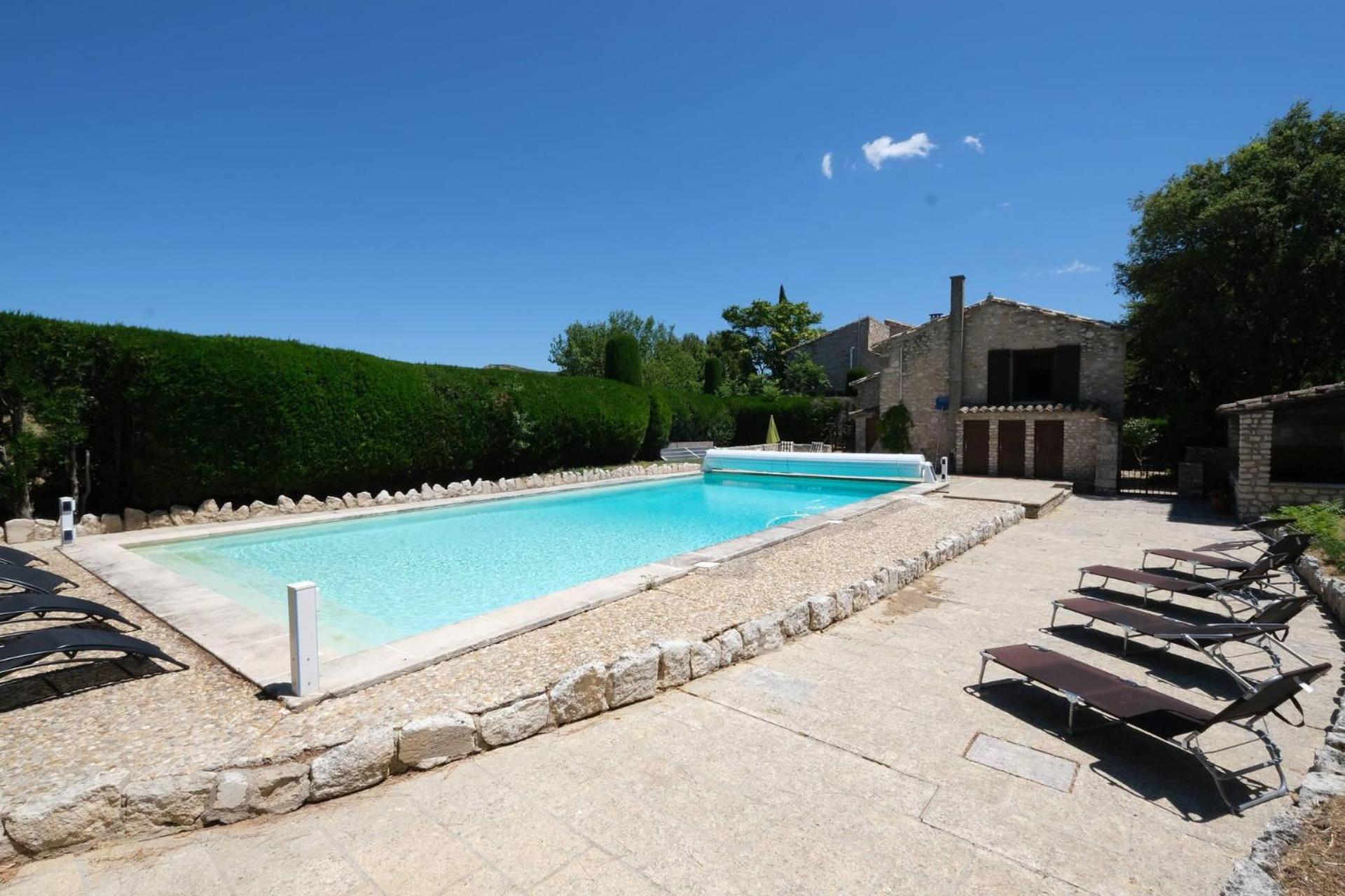 Typical Mas Provencal With Swimming Pool In A Small Hamlet Near Mouries In The Alpilles In Provence- 8 Persons Villa Exterior photo